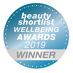 Beauty Shortlist Wellbeing Awards 2019 Winner