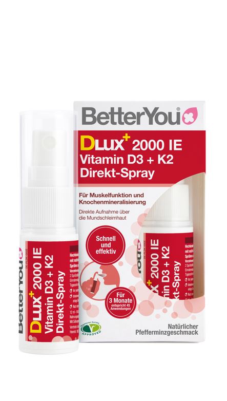 Vitamin D3 + K2 Direkt-Spray Pfefferminz